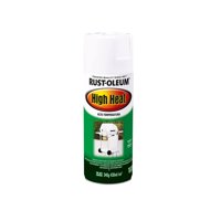 Rust-Oleum - Pintura En Spray High Heat Alta Temperatura Blanco Mate 340 G