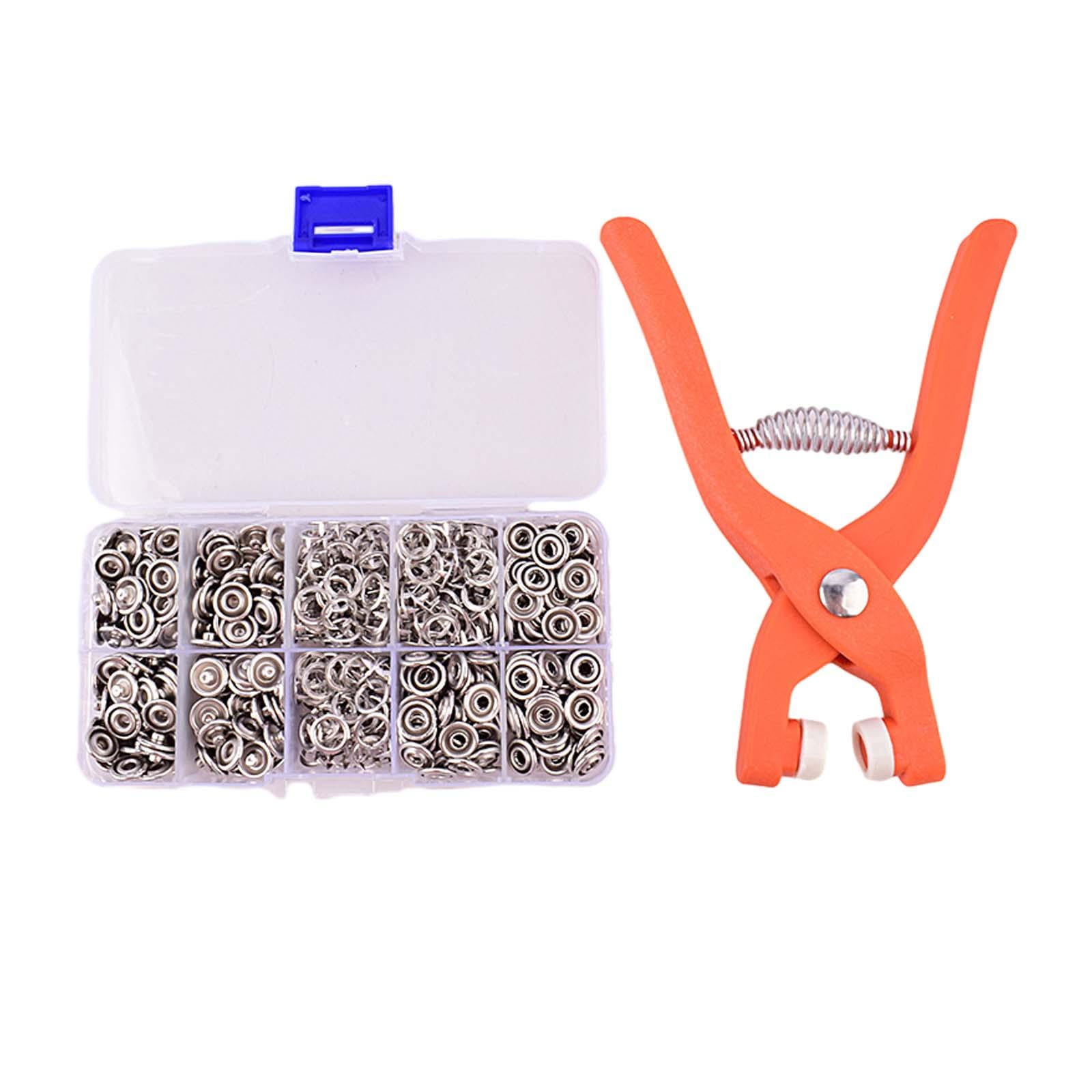 Bothyi - Alicates Con Cierre A Presión, Herramienta De Instalación De Hebilla Para Ropa, Costura, Bolsos Vaqueros, Alicates Con Botón