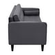 thumbnail image 5 of Sofa Retro 3cg Felpa 00 Gris, 5 of 6