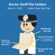 thumbnail image 2 of Carpetas de archivo Doctor Stuff Manila 11 pt tamaño carta, paquete de 500, 2 of 6