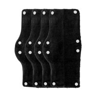Magideal - 4 Piezas De Repuesto De Banda Sudor De Casco Duro, De Banda Sudor, Accesorios De Banda Sudor De Seguridad , Negro