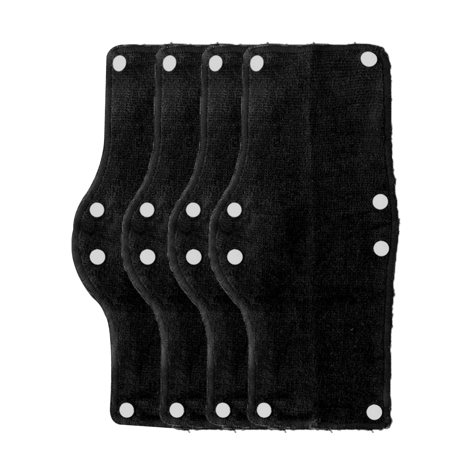 Magideal - 4 Piezas De Repuesto De Banda Sudor De Casco Duro, De Banda Sudor, Accesorios De Banda Sudor De Seguridad , Negro
