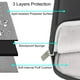 thumbnail image 2 of Funda para portátil MOSISO de 14 pulgadas con funda de poliéster negra, 2 of 3