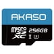 thumbnail image 1 of Tarjeta de memoria AKASO microSDXC U3 256GB para cámaras de acción, 1 of 6