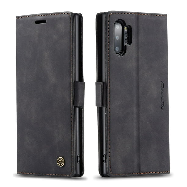 1pc Flip Case For Samsung Galaxy S23 S22 Ultra Note 10 Note 20 Ultra Retro Magnetic Card Artificial Leather Wallet
