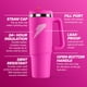 thumbnail image 2 of Botella Térmica de Acero Inoxidable Gatorade Crossover, Rosa, Aislamiento de Doble Pared, 36 onzas líquidas, 2 of 7
