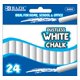 thumbnail image 1 of Chalk Bazic Dustless White 24 por caja (caja de 24), 1 of 1