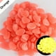thumbnail image 1 of 100pcs/bag, Glow-in-the-Dark Pebbles: Create A Magical Garden, Aquarium Decoration, Landscaping Or Wedding Decoration! (0.31*0.39inch), 1 of 5