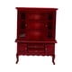 thumbnail image 1 of Librería En Miniatura Gabinete Simulación Escena De Vida Sala De Estar Decoración Para El Hogar Rojo, 1 of 5