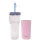 thumbnail image 3 of Vaso Termico 2x1 Marina Rosado Pastel, 3 of 3