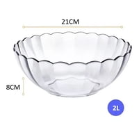 Disparo - Bowl Bella Vidrio Templado Transparente 2 Litros Marinex