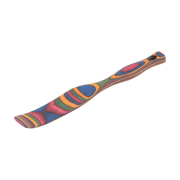 Spurtle Delgado de Pakkawood Island Bamboo 20 cm Arcoíris