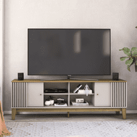 Exit - Rack Tv Hasta 80 Pulgadas Florencia Nogal Beige 2 Metros