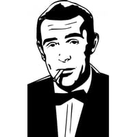 Rienda Libre Graphics - Decomural Sean Connery James Bond Actor Ws-33976