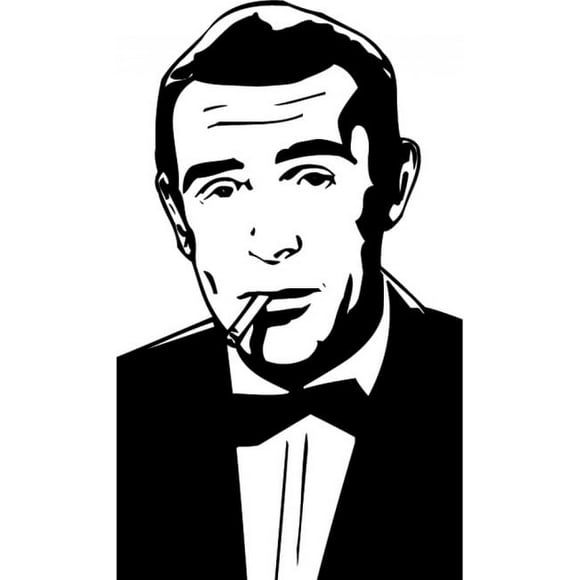 Decomural Sean Connery James Bond Actor WS-33976