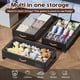 thumbnail image 3 of Under Bed Storage Tsinglax, paquete de 2 unidades, 66 L, con ruedas, gris oscuro, 3 of 8