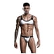 thumbnail image 1 of Disfraz Erótico Masculino Futurista Plateado, 1 of 3