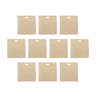 Bothyi - Bolsas Reutilizables Para Tostadora, Bolsas Antiadherentes Para Sándwich Tostado, Para Pan, Pizza, Aperitivos, 16X16,5 Cm, 10 Uds.