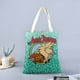 thumbnail image 2 of The Angry Beavers Bolso de tela con estampado de lienzo para mujer, bolsa de compras reutilizable y estética, con cremallera interior, regalo para mujer,40*45cm., 2 of 6