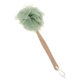 thumbnail image 2 of mango largo ducha puff puf esponja exfoliating malla cepillo scrubber verde, 2 of 5