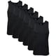 thumbnail image 1 of Camiseta sin mangas Gildan para hombre G1104 negra talla L (paquete de 6), 1 of 6
