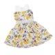 thumbnail image 5 of Lovely Doll Mini Vestido Sin Mangas A Cuadros Ropa Para 1/6 Girl Dolls Yellow, 5 of 5