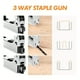 thumbnail image 4 of 1pc, 3 In 1 Heavy Duty Staple Gun Kit With 300 Staples, Upholstery Stapler For Fixing Material, Decoration, Carpentry, Furniture, Doors And Windows, 4 of 4