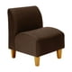 thumbnail image 1 of Poltrona Soft 1C Felpa 04 Chocolate, 1 of 4