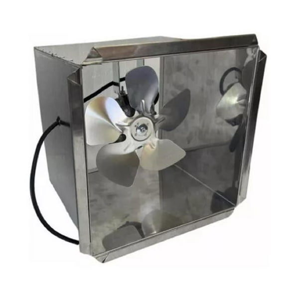 Extractor De Aire 8 Pulgadas Cuadrado Quincho Parrilla Campana