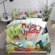 thumbnail image 1 of Wobbly & Life Quilt Bed Cover Pillow Case 2-3 Pieces Duvet Cover Bedding Sets Bed Sheets, 1 of 5