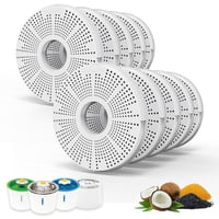 Samanija - Filtro De Repuesto Para Fuente De Agua, Paquete De 10 Unidades, Para Catit Flower