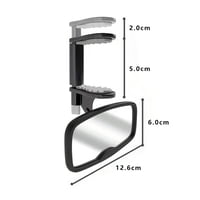 Xusx111 - Espejo Del Coche Del Bebé Mirando Hacia Adelante - Clip En El Espejo Del Coche Para El Bebé, A Prueba De Roturas Y A Prueba De Temblores, Esenciales Recién Nacidos