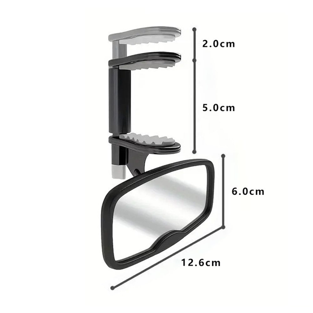Xusx111 - Espejo Del Coche Del Bebé Mirando Hacia Adelante - Clip En El Espejo Del Coche Para El Bebé, A Prueba De Roturas Y A Prueba De Temblores, Esenciales Recién Nacidos