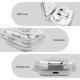 thumbnail image 4 of Estuche para Earbuds FIOPAZ para Nothing Ear (a) Transparente + Llavero, 4 of 8