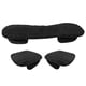 thumbnail image 4 of 1x Asiento De Coche Cojín Antideslizante De Invierno Funda De Asiento Transpirable Suave Suministros Negro, 4 of 5