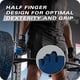 thumbnail image 2 of Guantes De Entrenamiento Training Grip Con Muñequera Azul Xl, 2 of 9