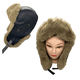 thumbnail image 1 of Gorro Ruso Ushanka Cuero Pelaje Suave Muy Abrigador, 1 of 4
