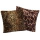 thumbnail image 3 of 45x45cm animal print funda de almohada leopardo cebra sofá cojín del coche conjunto de funda, 3 of 5