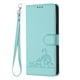 thumbnail image 2 of Funda tipo cartera FOXDOCK para Xiaomi Poco F7 Ultra 5G con soporte, ranuras, RFID, diseño de gato, 2 of 5