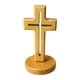 thumbnail image 4 of Cruz De Madera Con Base, Ideal Para Decorar El Hogar, Armarios O Dormitorios., 4 of 5