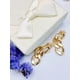 thumbnail image 2 of Aros Eslabones Chapado En Oro 18k Earcuff Sin Perforación, 2 of 3