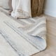thumbnail image 3 of Alfombra Aura Dormitorio Lana Blanco 140x200, 3 of 4