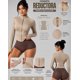 thumbnail image 4 of Chaqueta Deportiva Slim Fit Mujer Corte Crop Cierre Dorado, 4 of 6