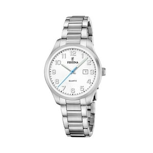 Reloj F20737/1 Festina Blanco Mujer Acero Clasico