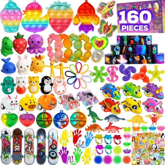 Set de Juguetes Antiestrés TwCare de 160 Piezas