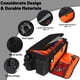 thumbnail image 4 of Bolsa para DJ Timoxi grande con placa de soporte robusta y 9 separadores, 4 of 7