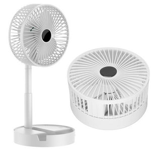 Newo - Ventilador Usb De Escritorio Altura Ajustable Blanco