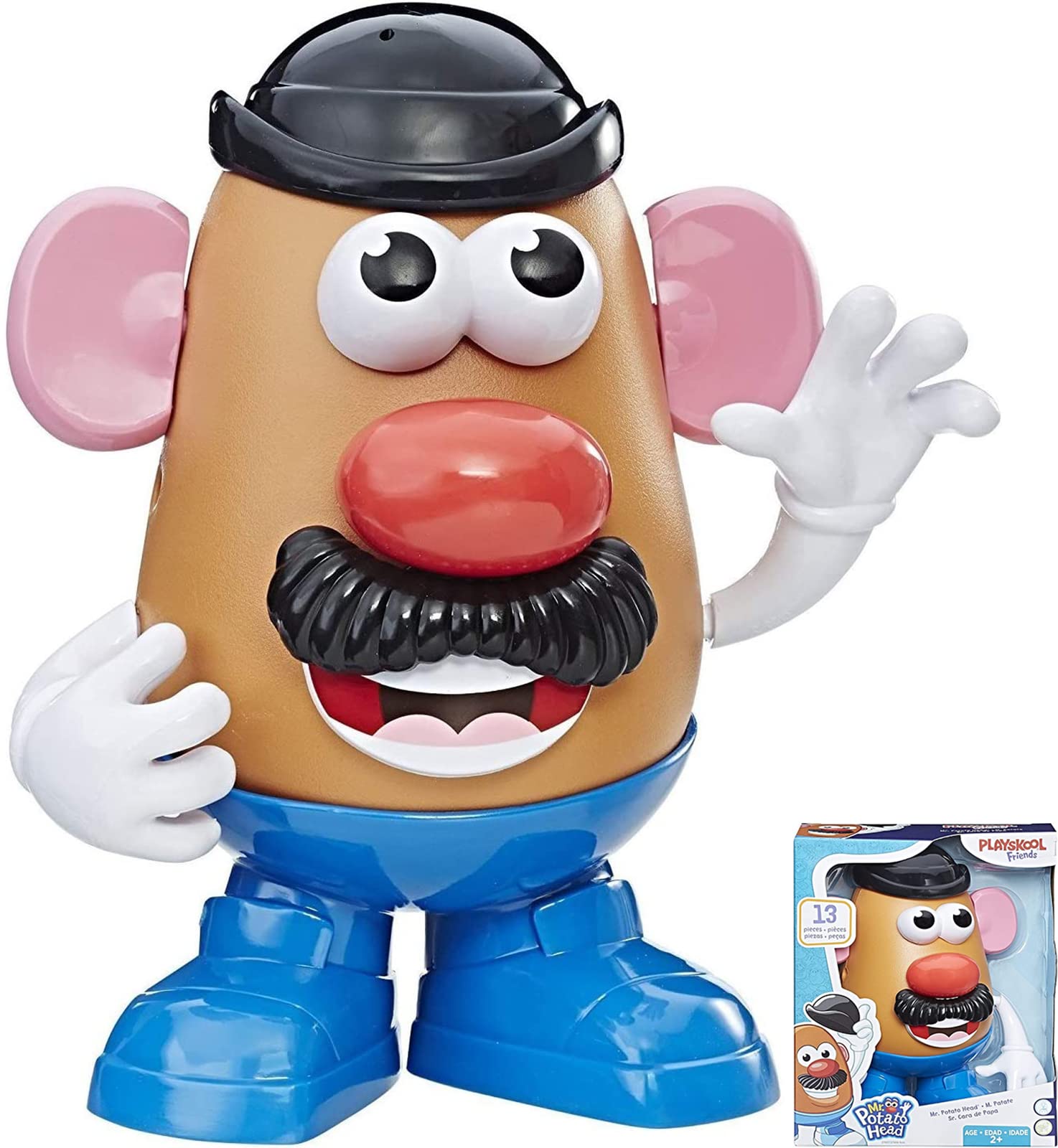 Hasbroseries - Juguetes Action Figure Mr Potato Head Para Niños De 2 Años O Más Con 13 Piezas