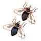 thumbnail image 1 of 2 Piezas De Broches De Abeja De Insectos Con Diamantes De Imitación De Cristal Para Regalo De Joyería De Mujer, 1 of 6