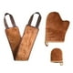 thumbnail image 1 of Autobronceador Body Mitt Aplicador Loción Crema Mousse Guantes Marrón, 1 of 3